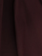 Deep Maroon Pinstripe Stretch