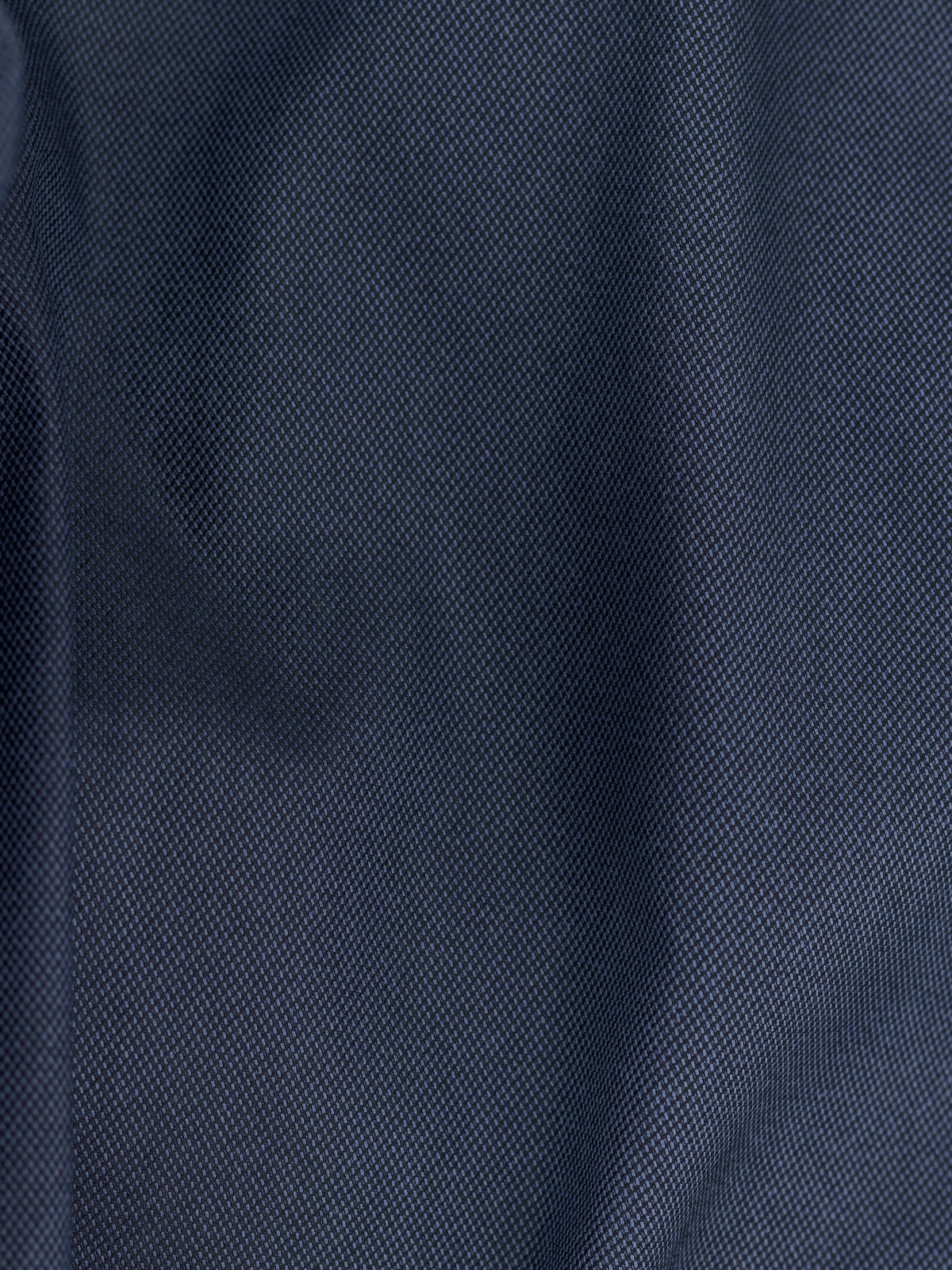 Grainline Dark Blue Lycra Plain Shirt