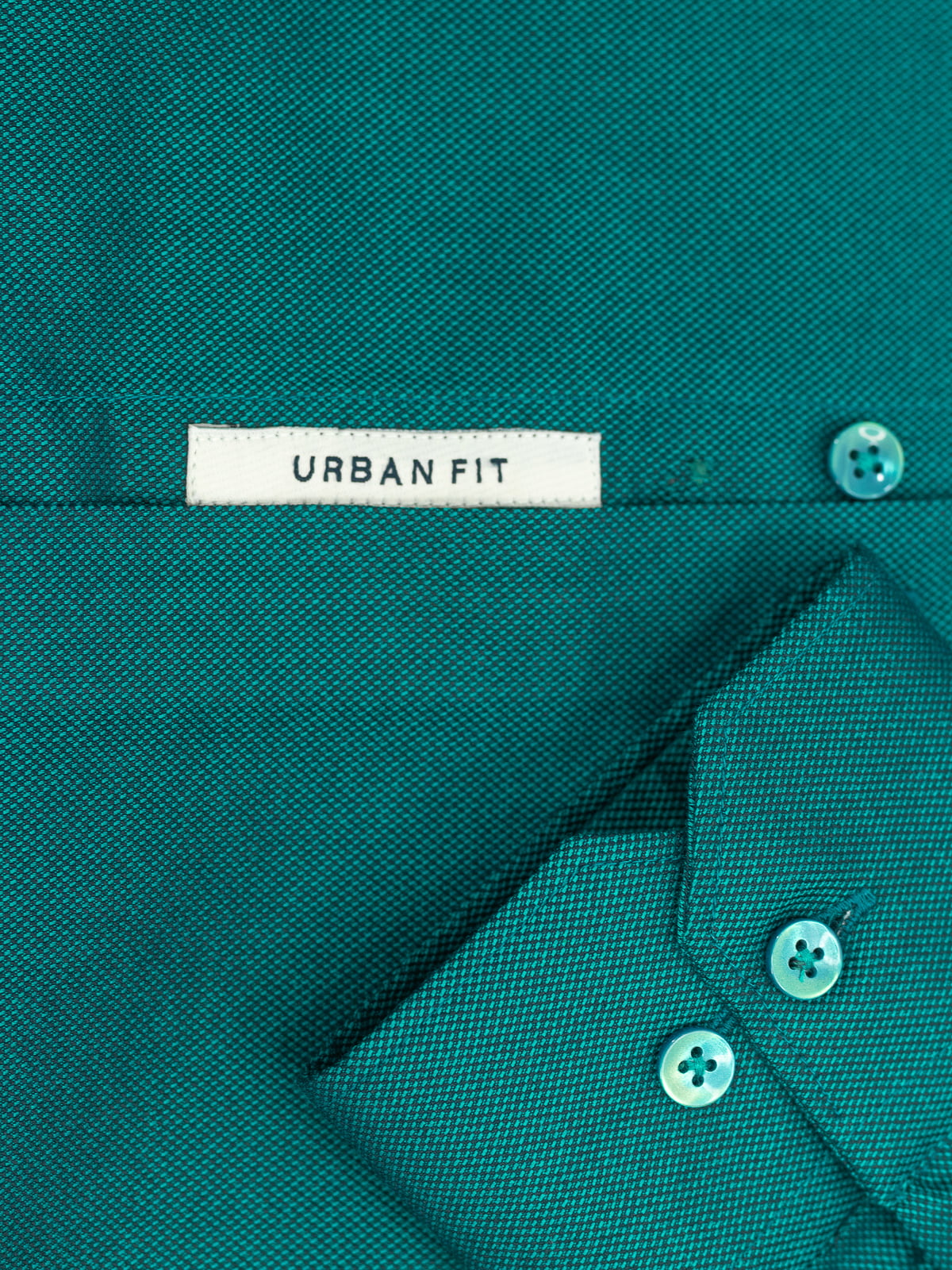Grainline Dark Cyan Plain Shirt