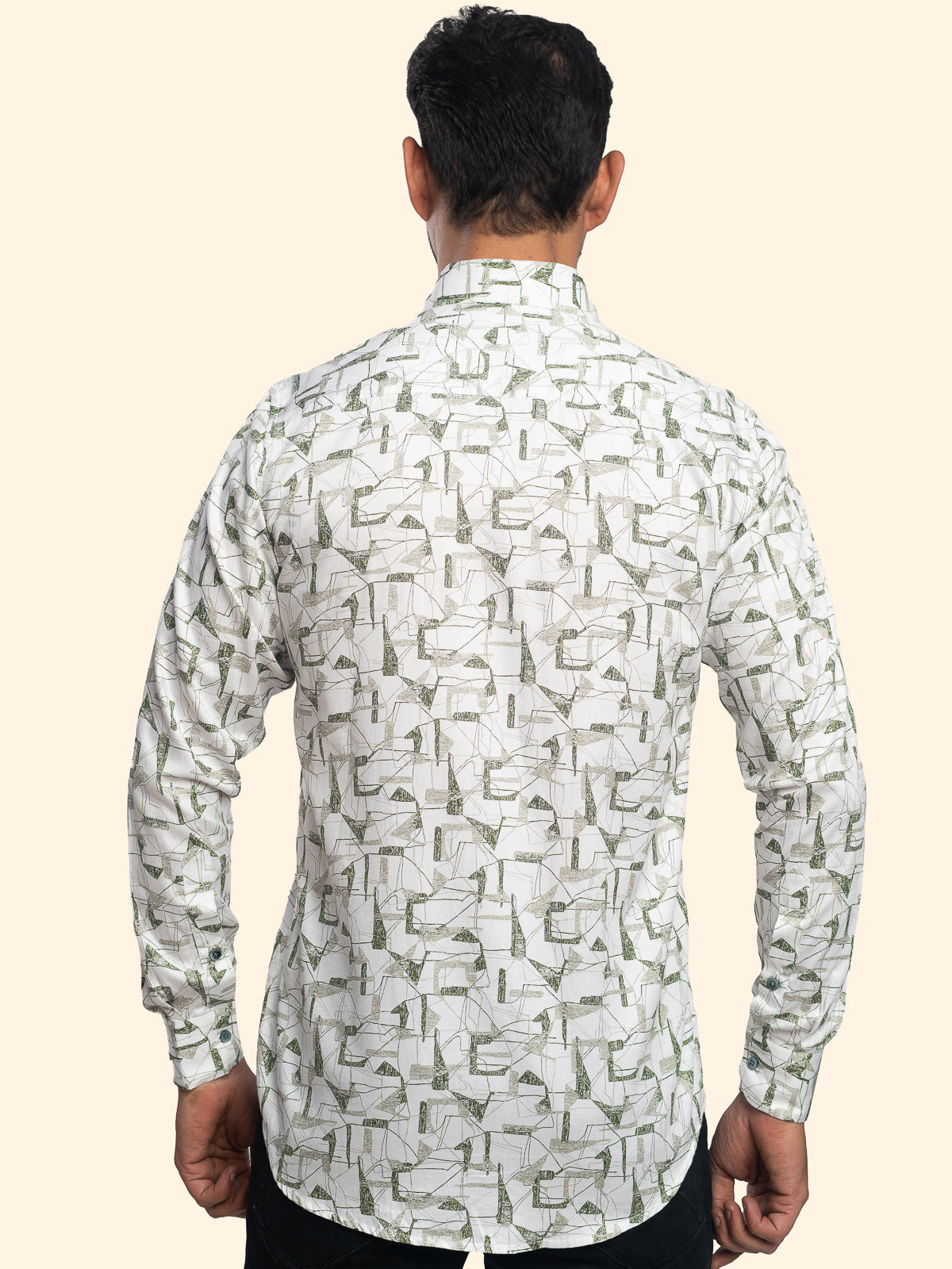 Untamed-Forest Vanilla Printed Shirt
