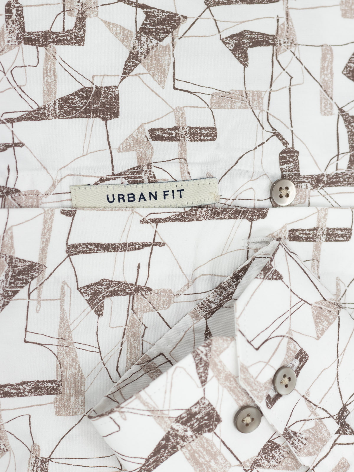 Untamed-Earth Vanilla Printed Shirt