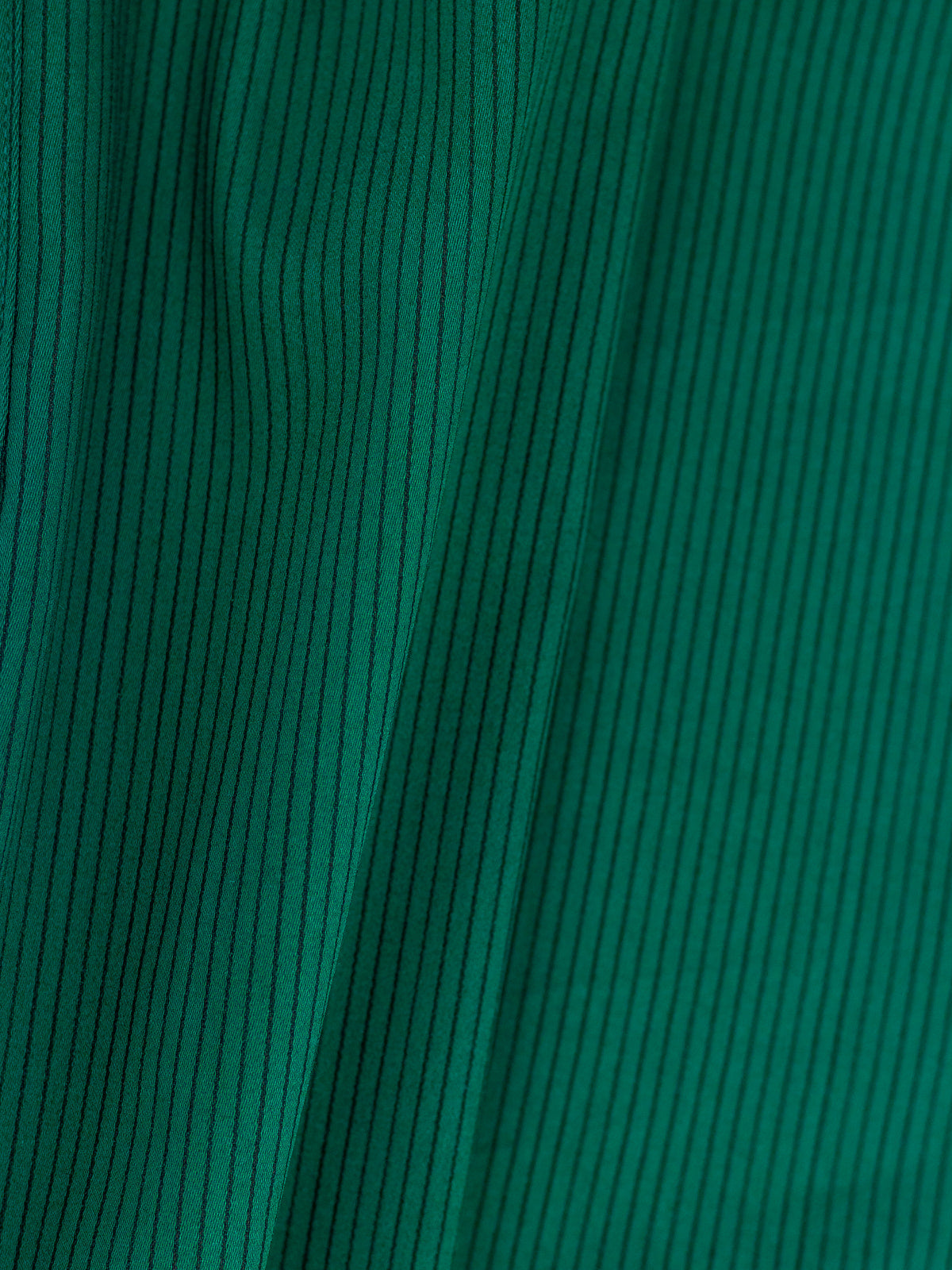 Emarald Green Striped Shirt