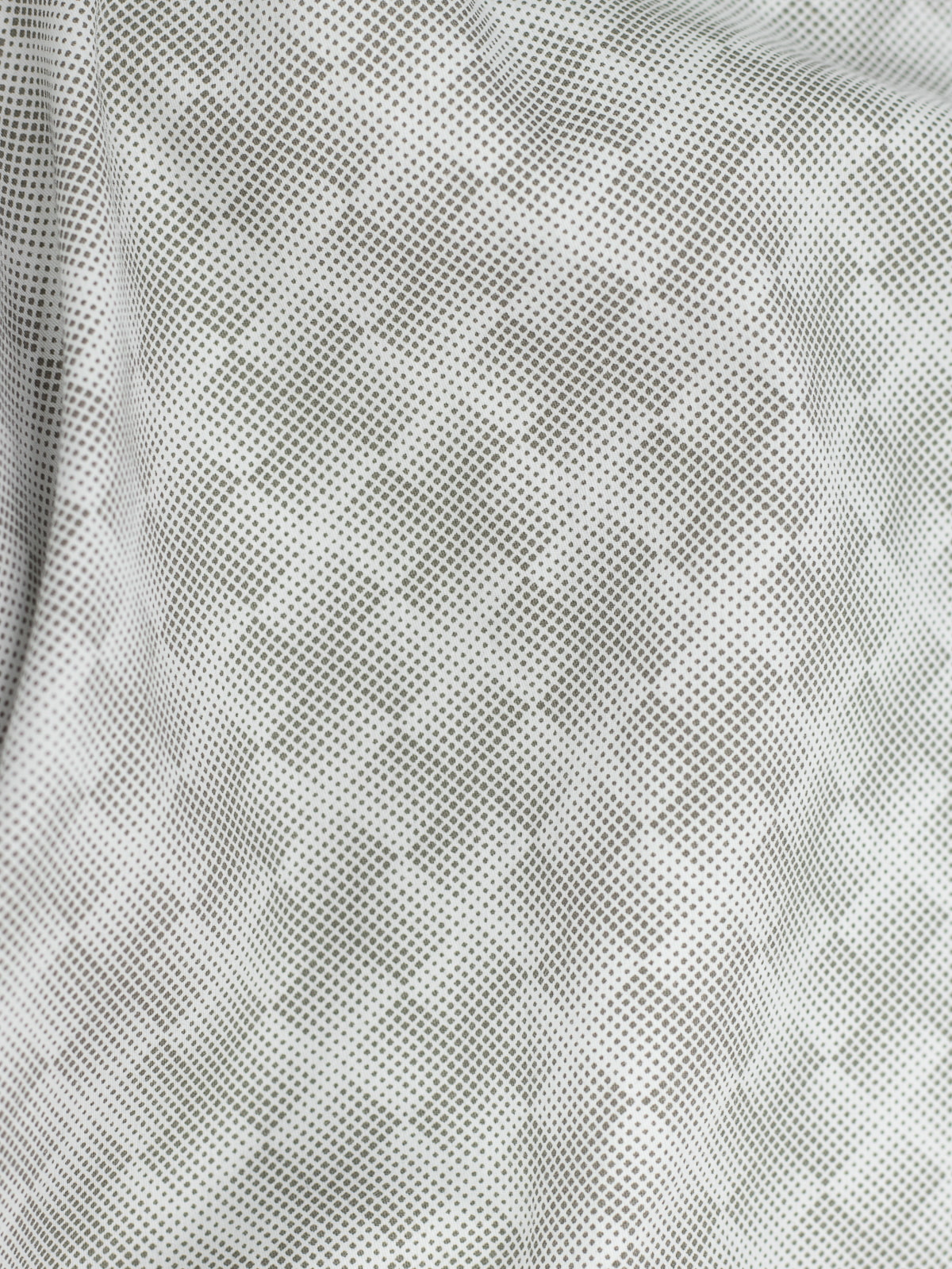 Diamond Mesh Beige Printed Shirt
