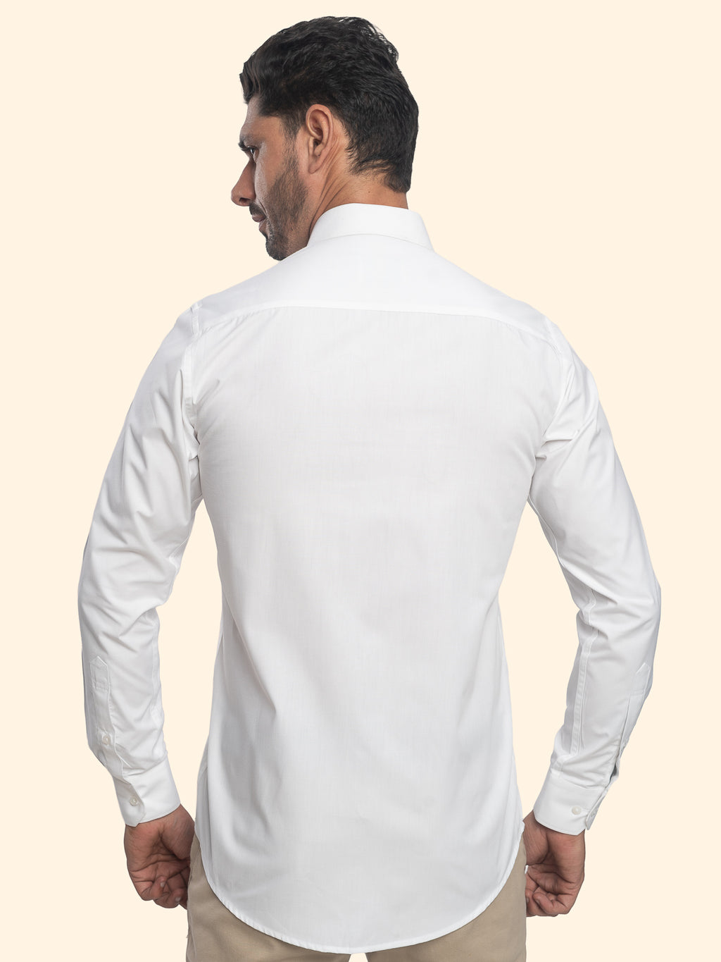 Paper White Plain Shirt