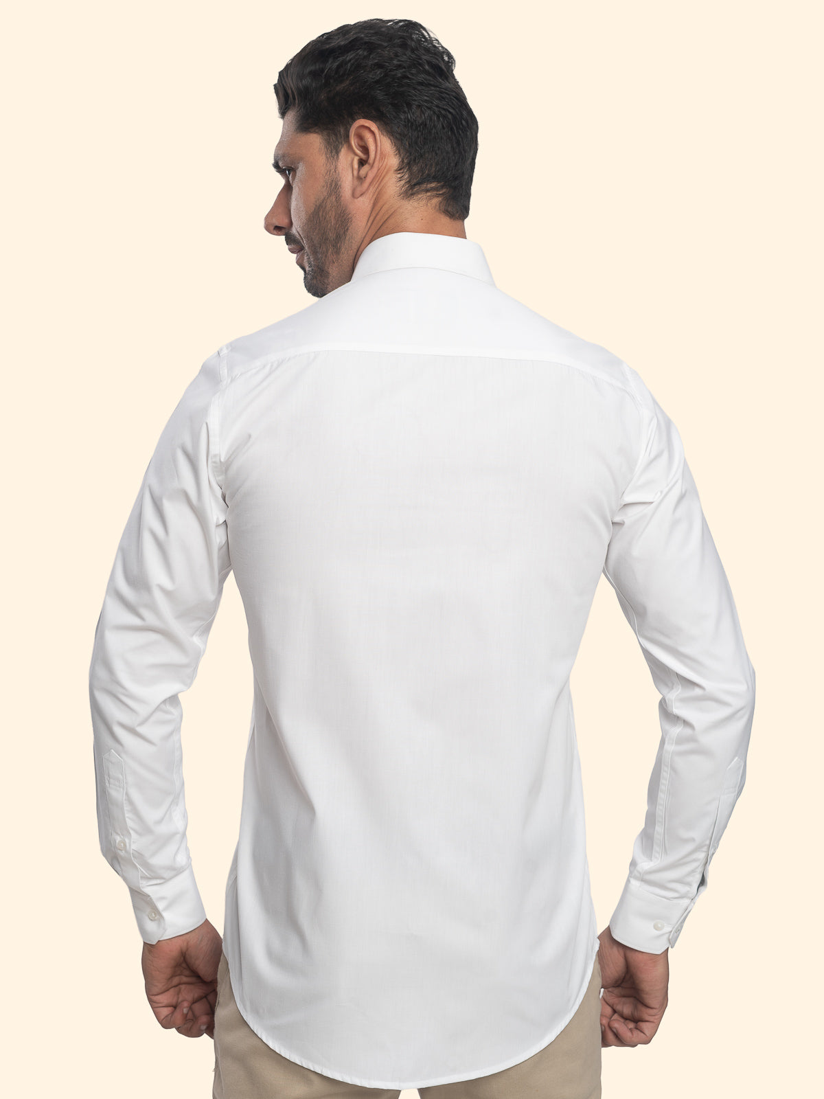 Paper White Plain Shirt