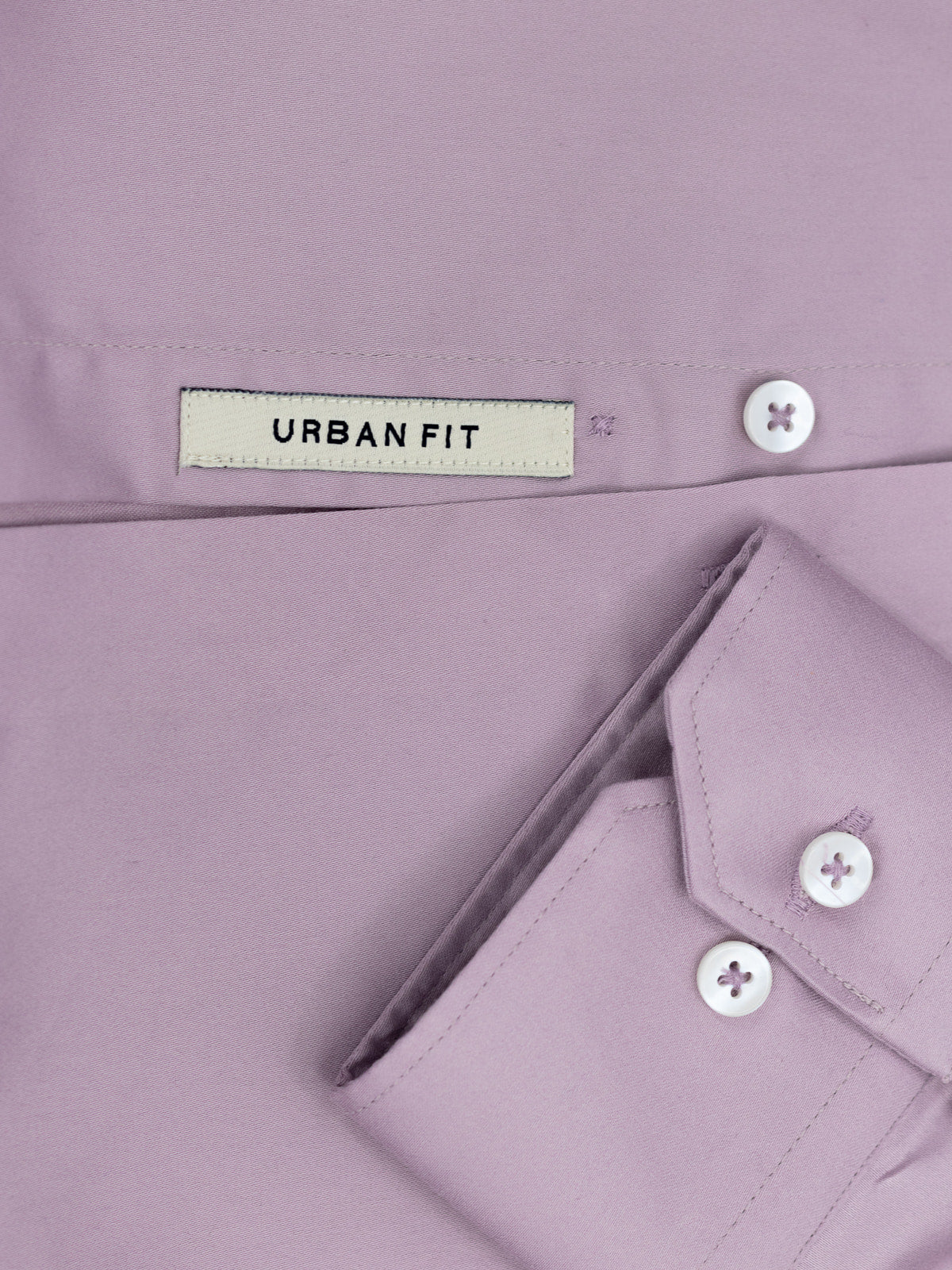 Misty Lavender Lycra Plain Shirt