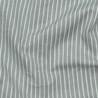 Steel Grey Stripe Oxford