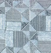 Slate Blue Origami Print