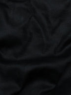 Black Dobby Bark Weave