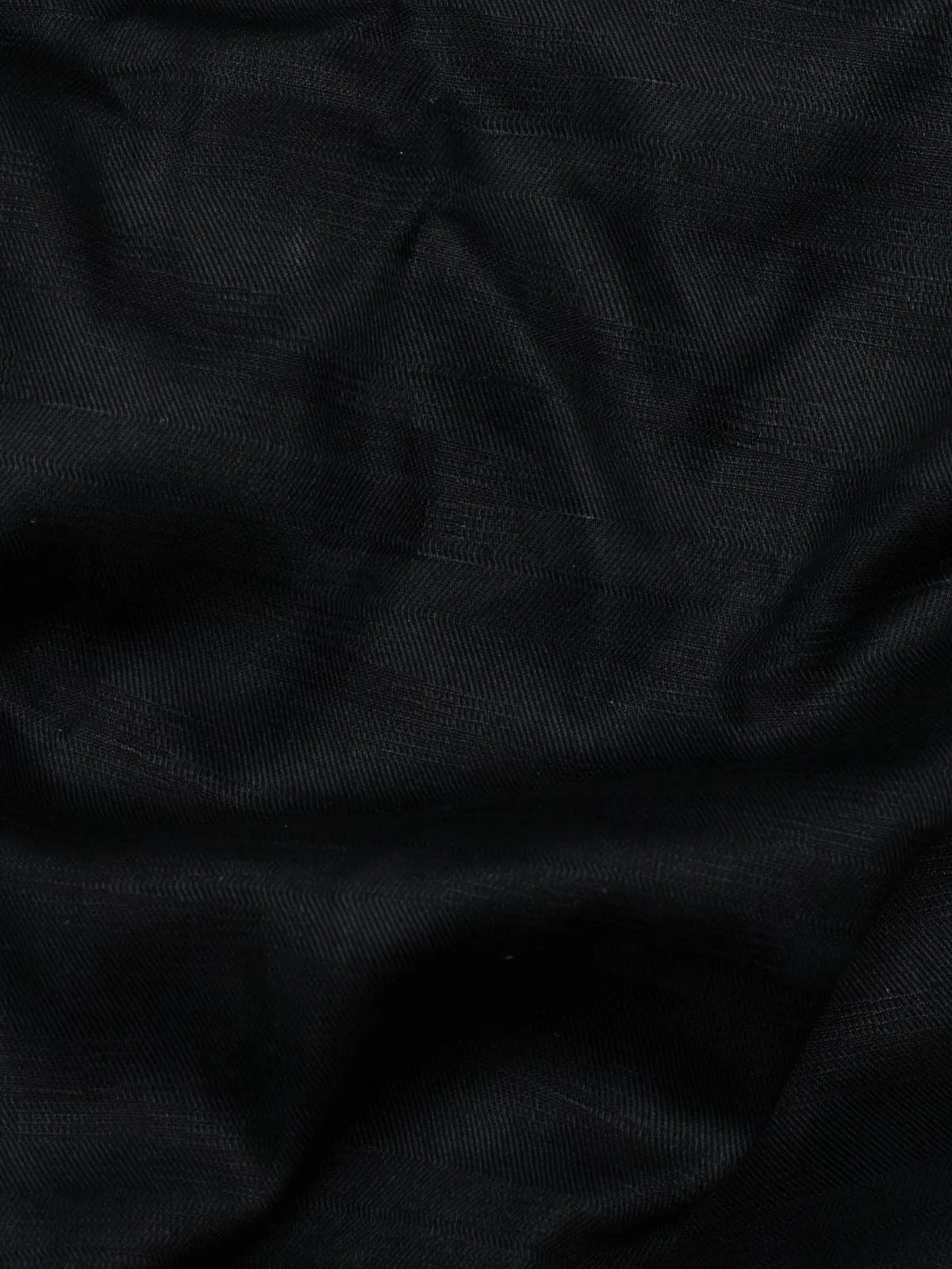 Black Dobby Bark Weave