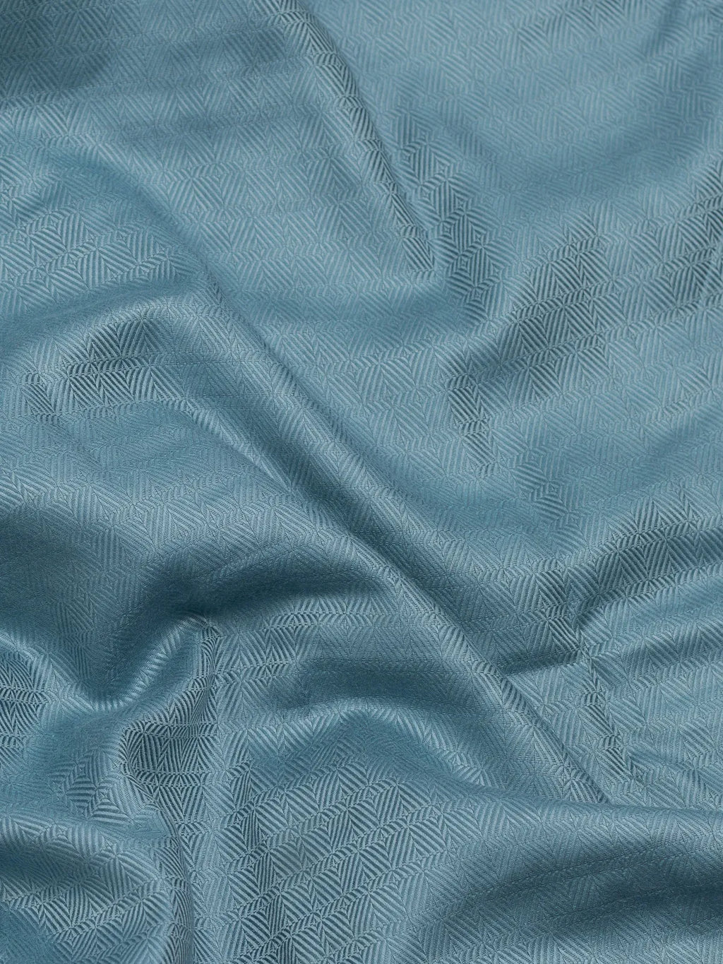 Slate Blue Dobby Chevron