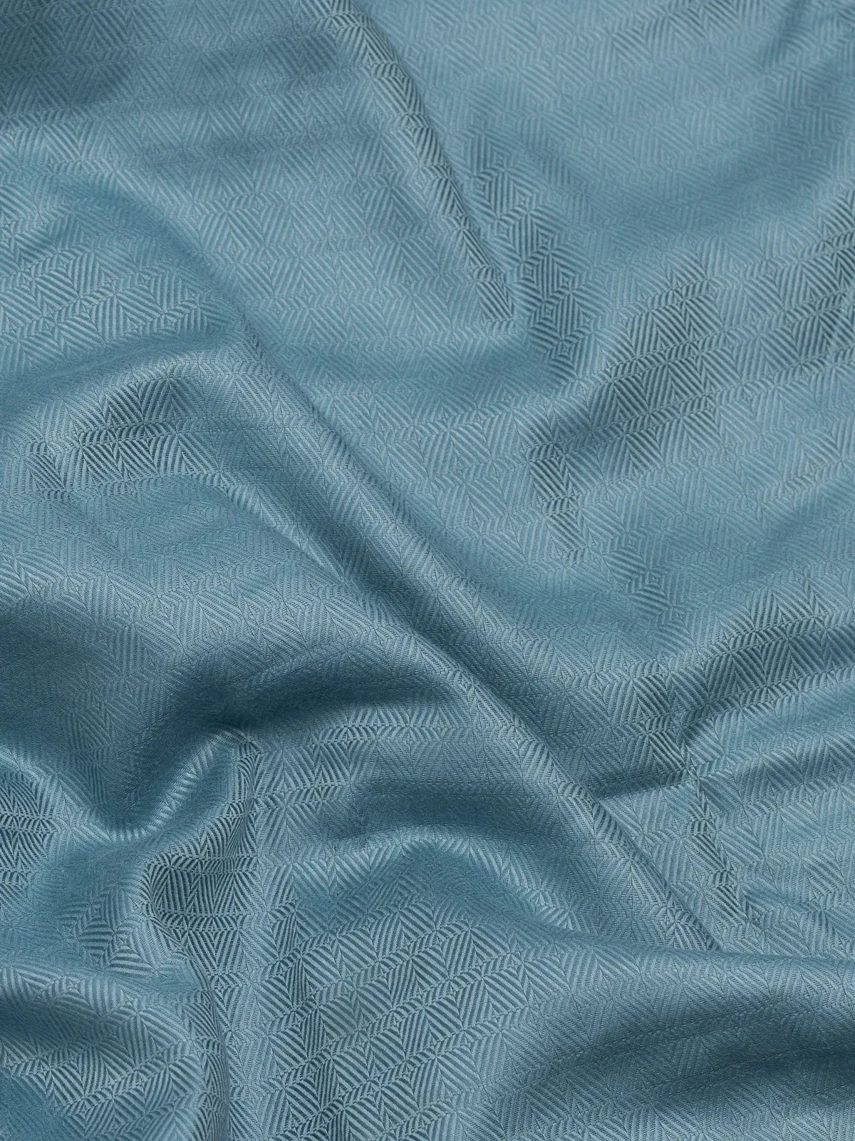 Slate Blue Dobby Chevron