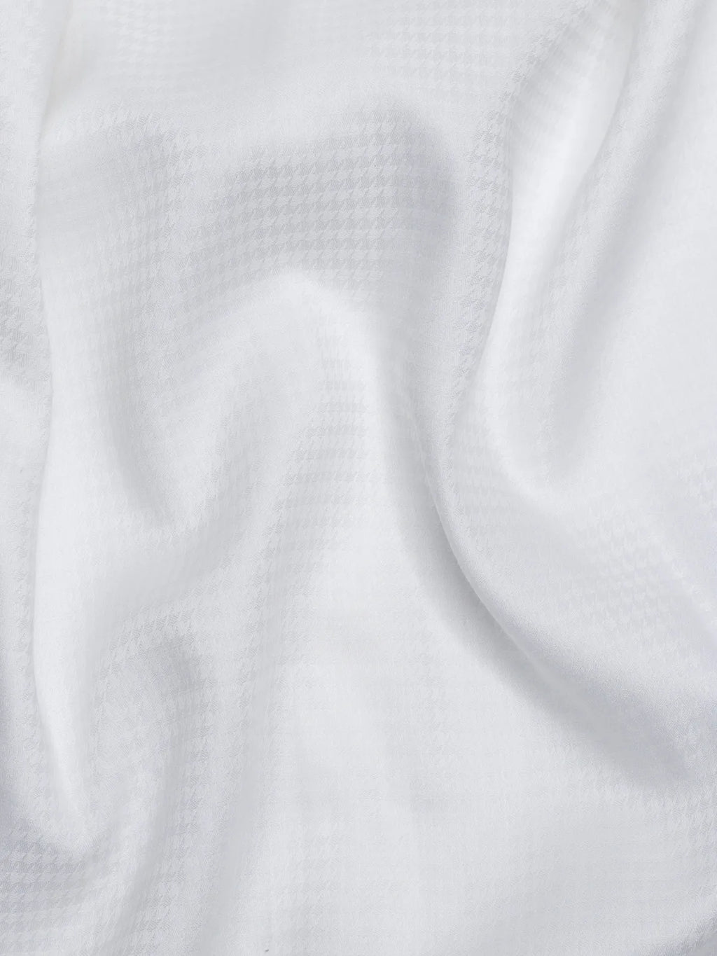 White Dobby Houndstooth