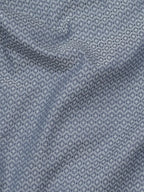 Indigo Blue Dobby Medallion