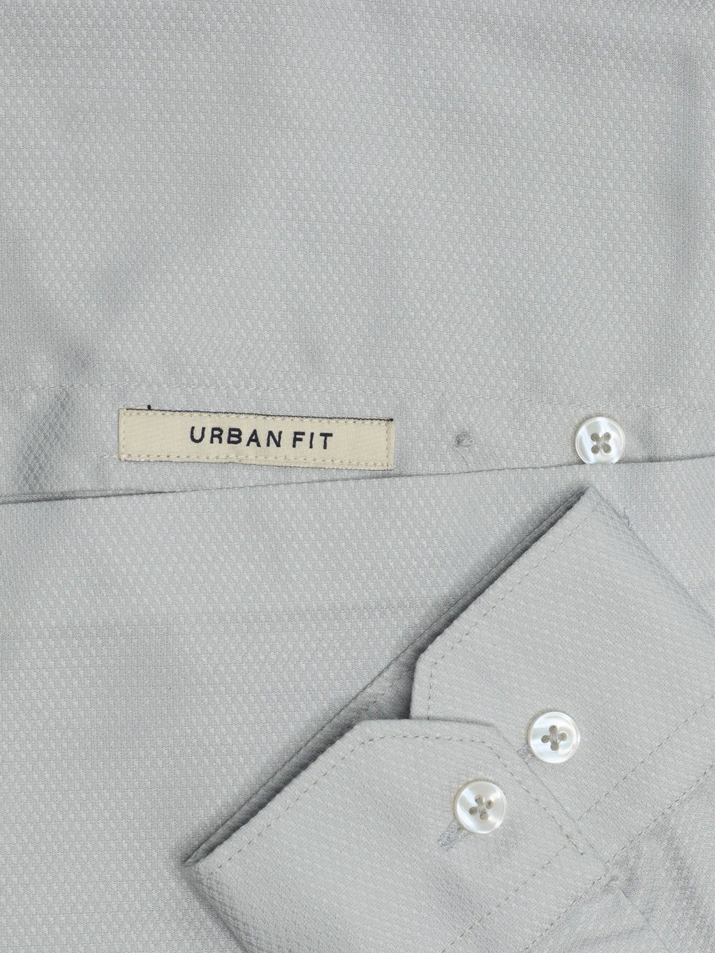 Steel Grey Dobby Solid