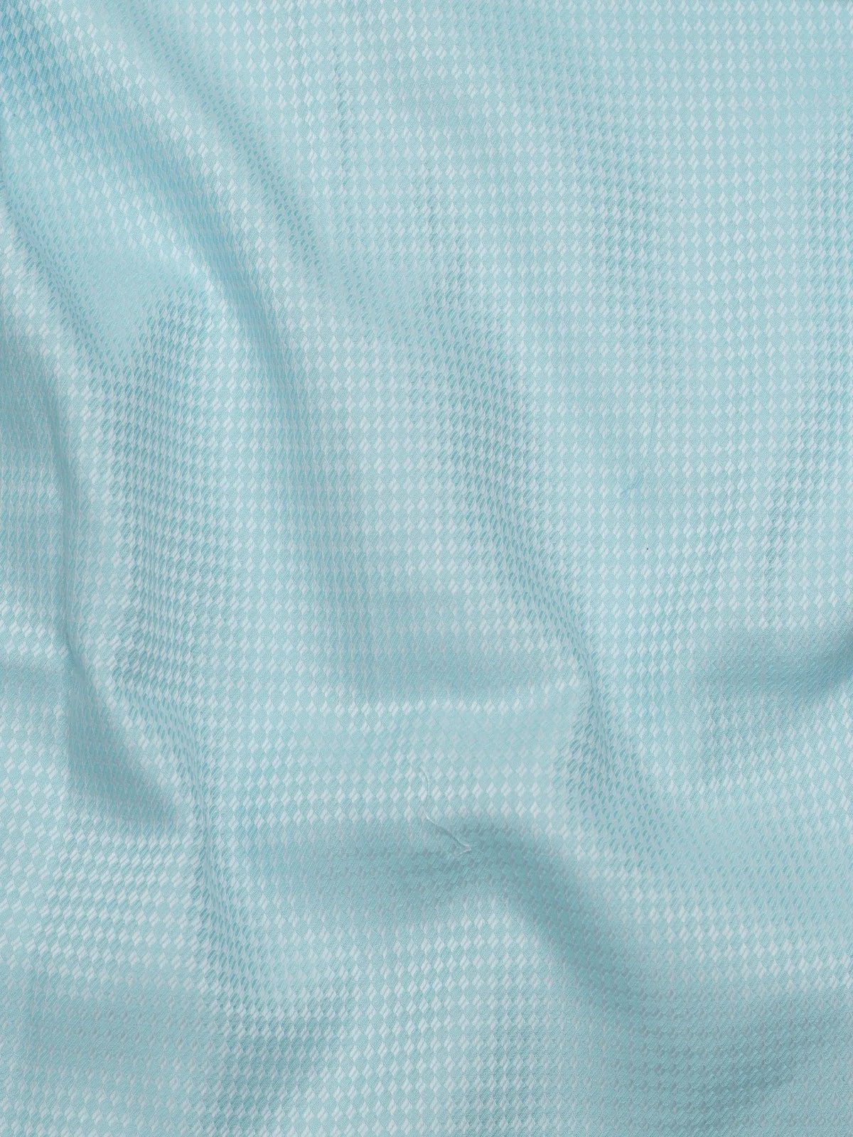 Ice Blue Chevron Mini Pattern