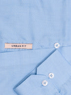 Periwinkle Blue Crosshatch Mini Pattern