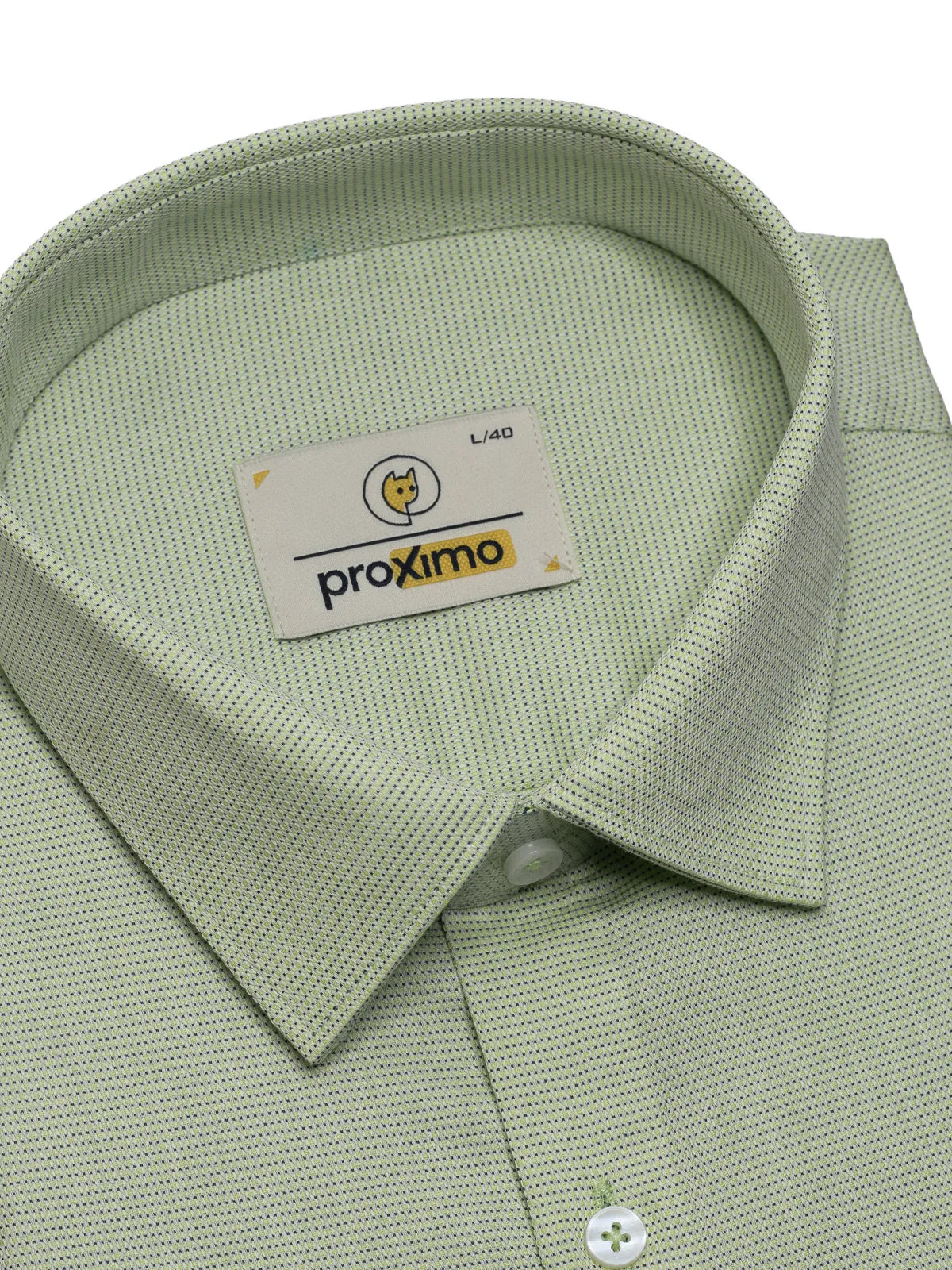 Pista Green Fleck Mini Pattern