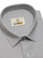 Grey Solid Slub
