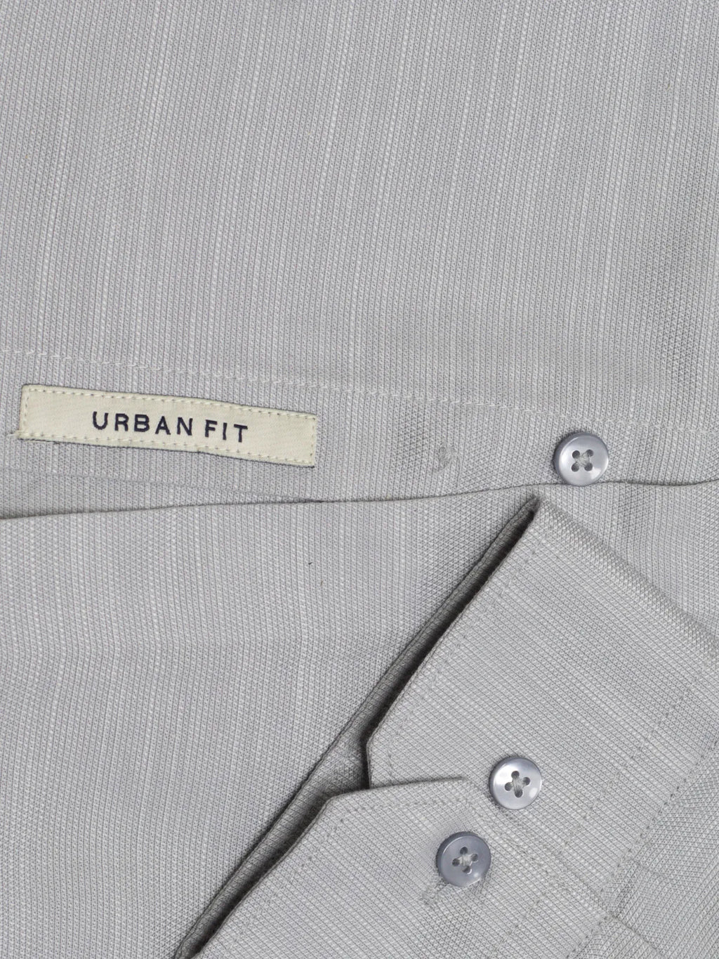 Grey Solid Slub