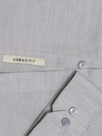 Grey Solid Slub