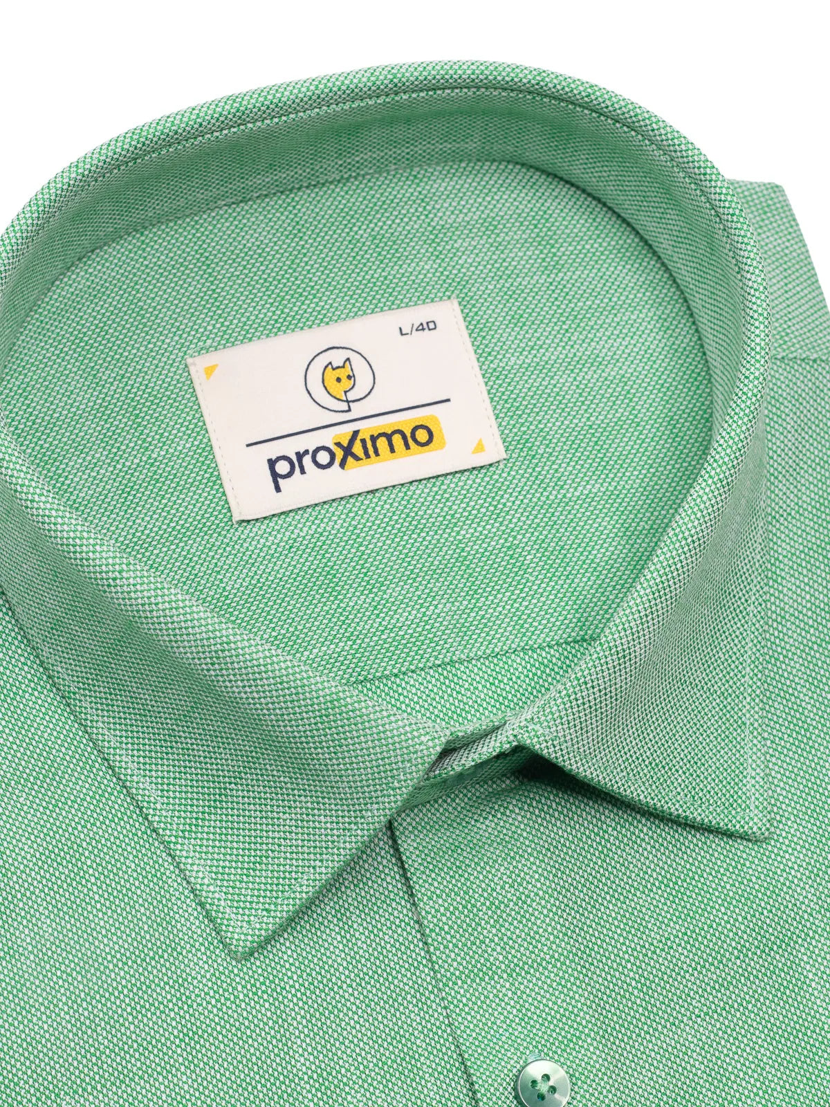 Pista Green Solid Textured