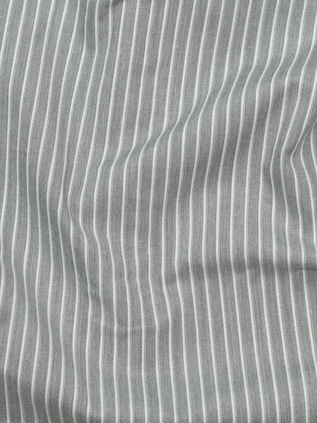 Steel Grey Stripe Oxford