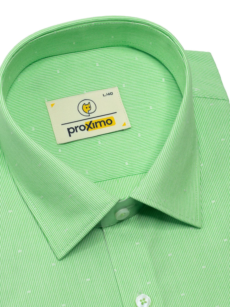 Mint Green Stripe Pin