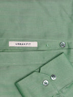 Olive Green Stripe Herringbone