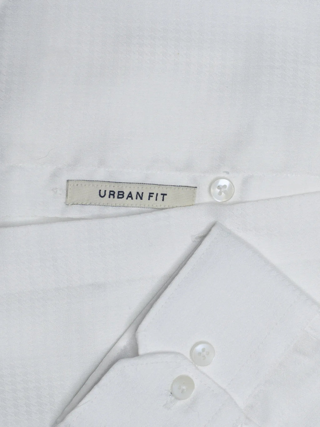 White Dobby Houndstooth
