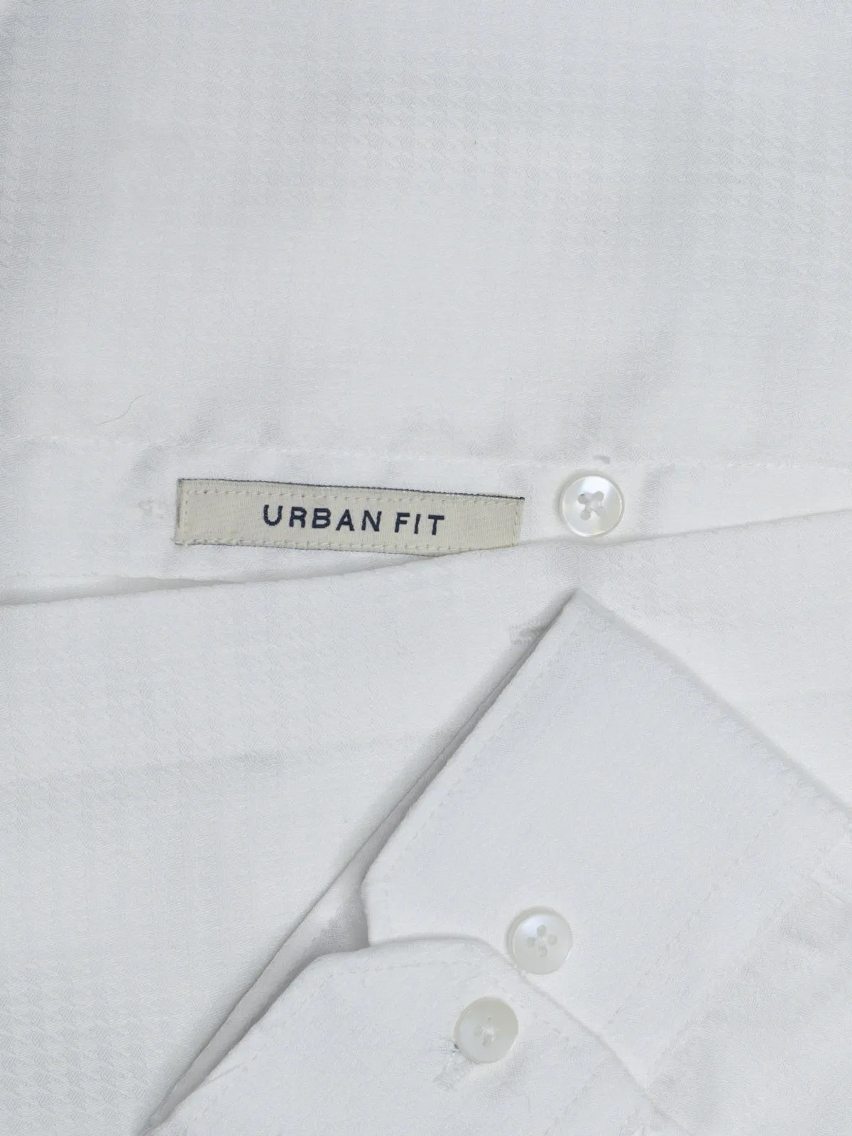 White Dobby Houndstooth