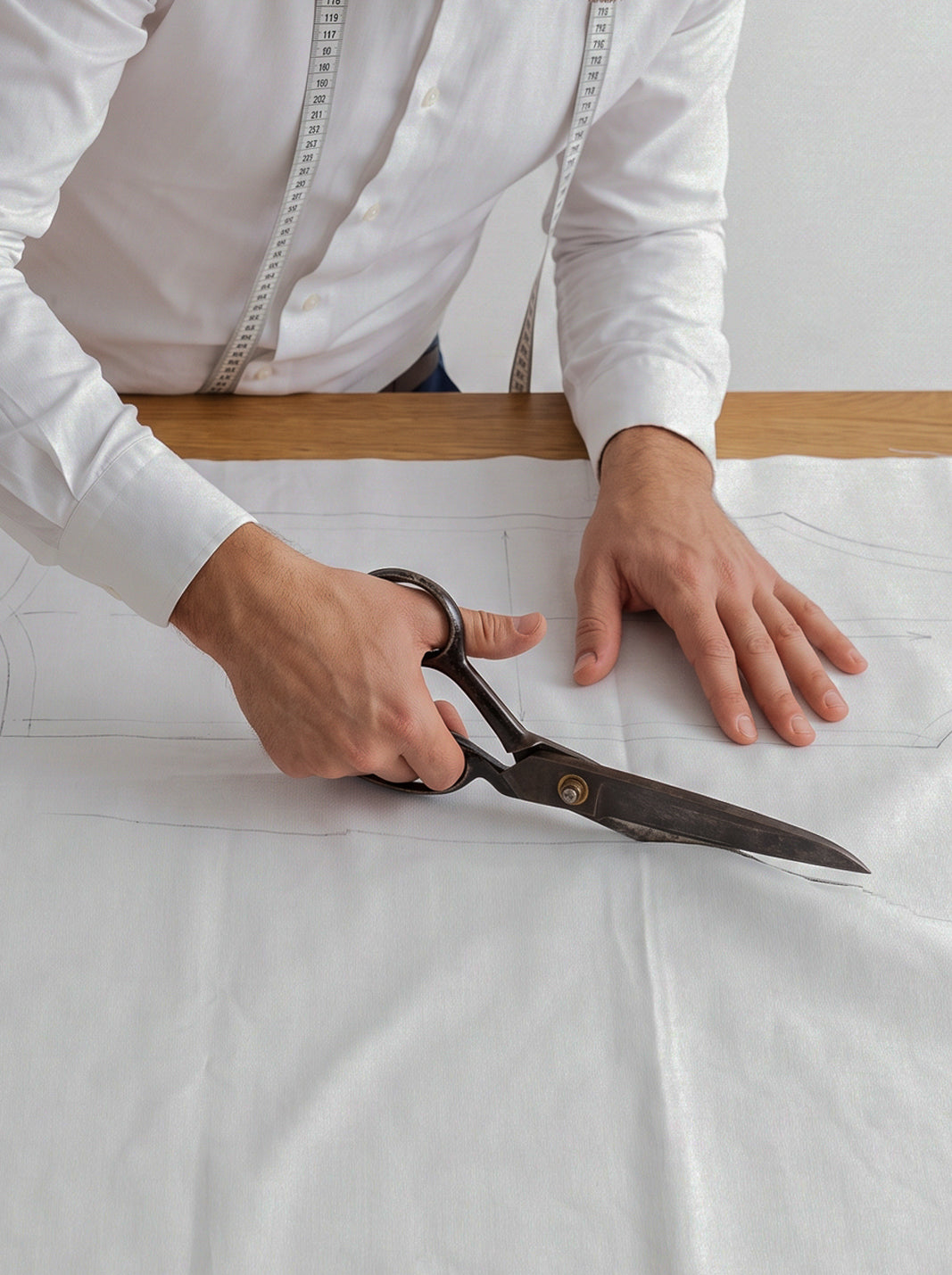 One steady hand, one clean cut